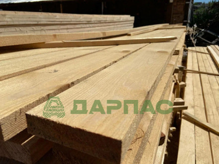Обрезная доска лиственница  30x200x6м