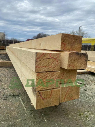 Брус обрезной ГОСТ и ТУ 150 х 200 х 6000