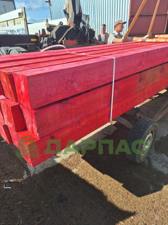 доска обрезная антисептированная 50x150x6м